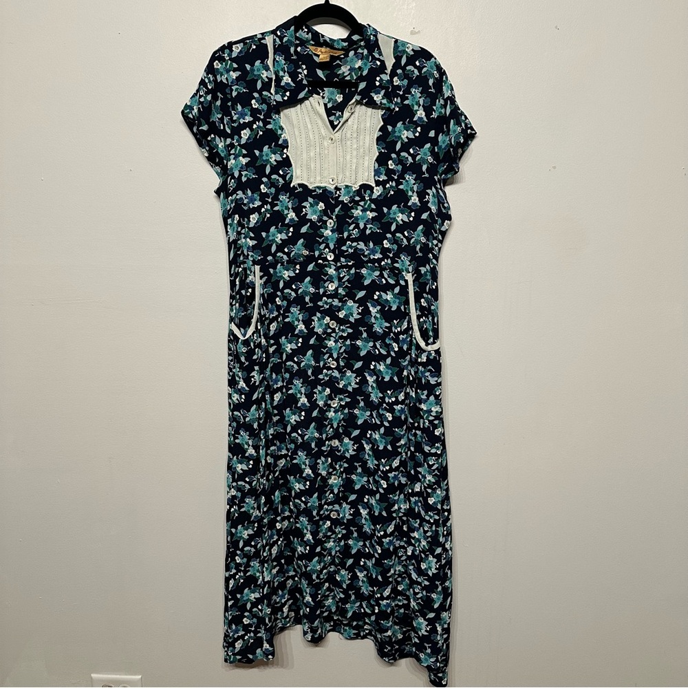 April Cornell Vintage Floral Maxi Dress